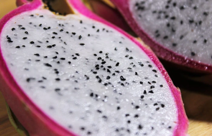 Two Varieties Of Dragon Fruit