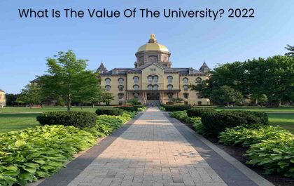 What Is The Value Of The University