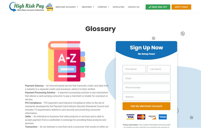 Let you know about Hig risk merchant highriskpay.com