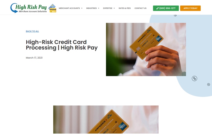 Let you know about high risk payment processor highriskpay.com