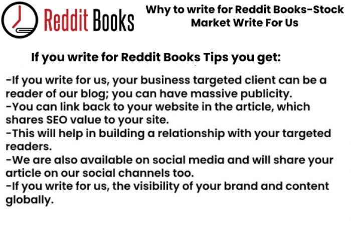 Why to write for Reddit Books-Stock Market Write For Us