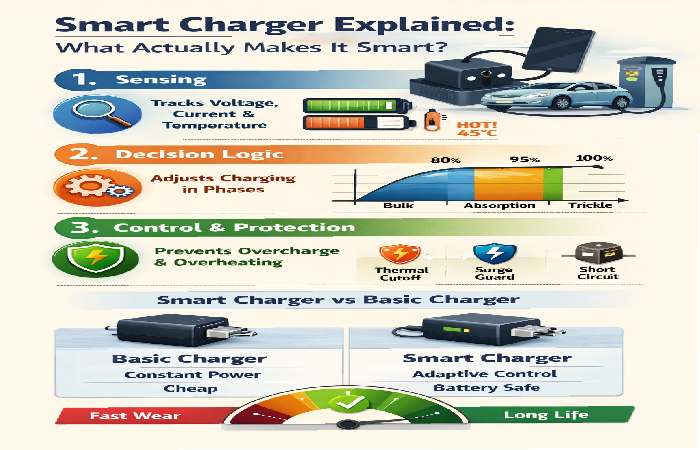 How a Smart Charger Actually Works
