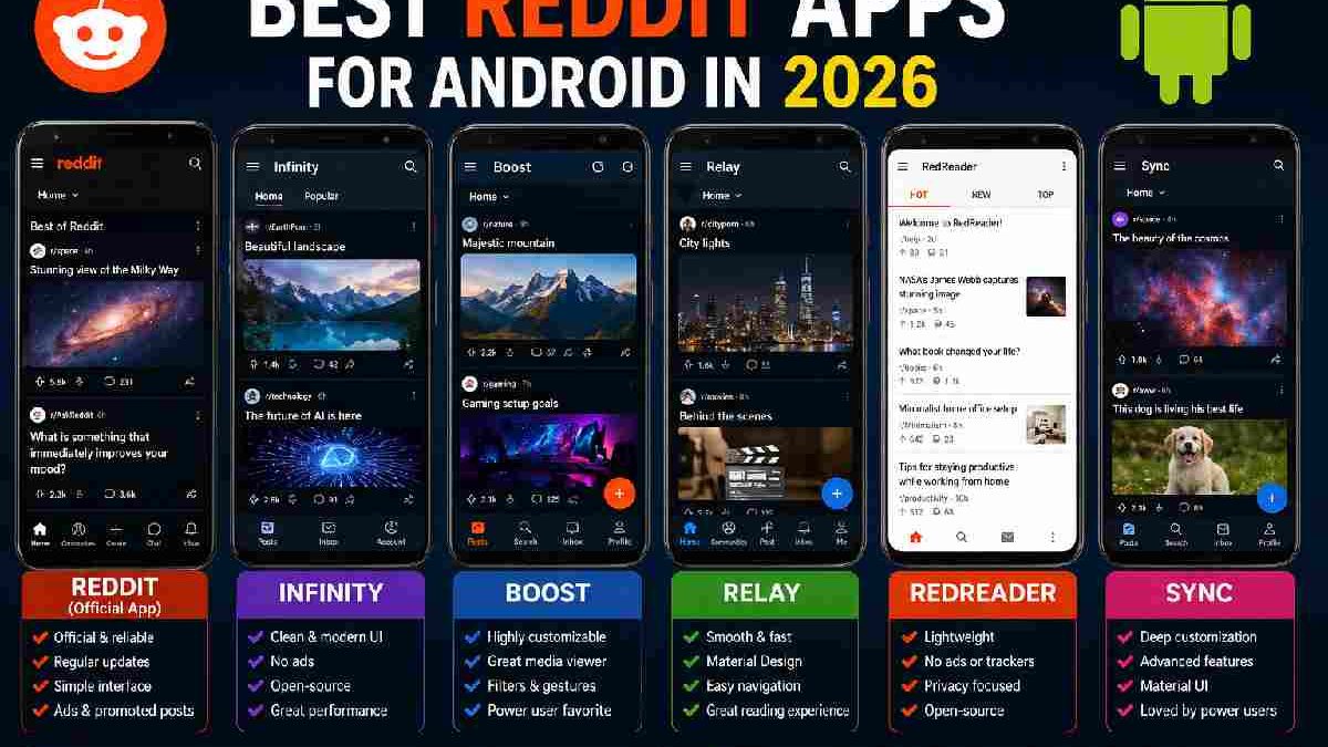 Best Reddit Apps for Android in 2026 – Which One Should You Use?